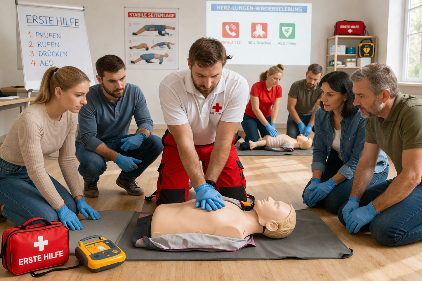 Erste-Hilfe-Kurs, Fr.: 08.05.26, 14:30 - 22:00 Uhr